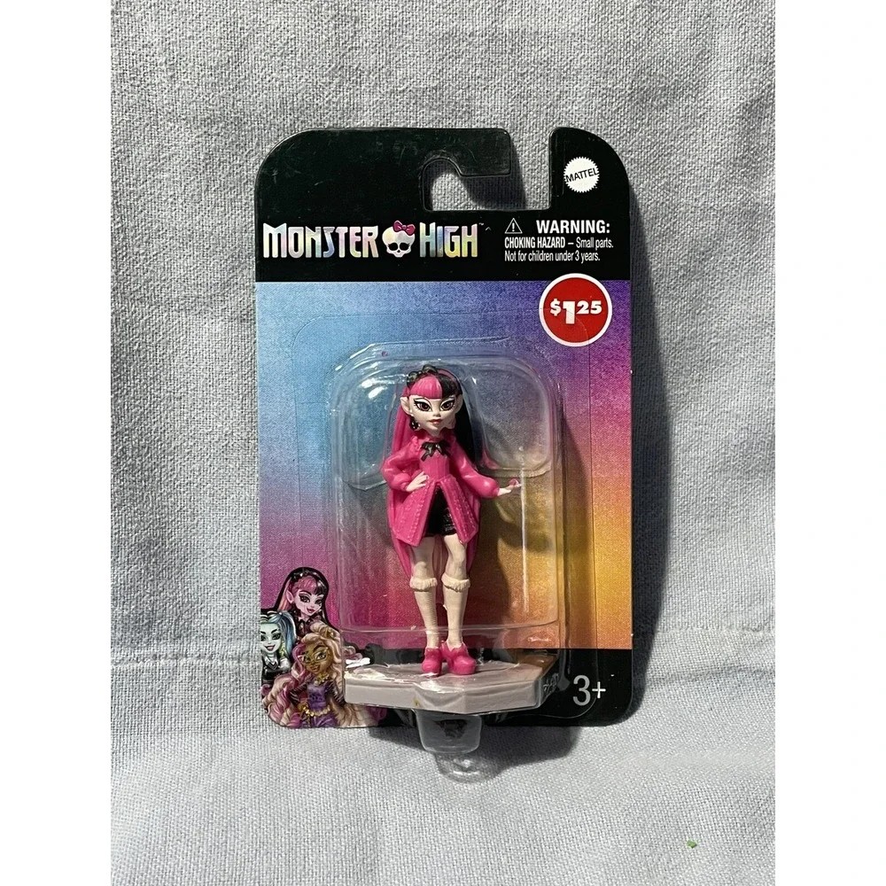 NEW Set of 4 Mattel Monster‎ High Collectible Mini Figures Cake Toppers Toys